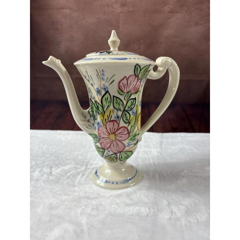 VTG Blue Ridge Verna Chocolate Pot 20th Century Appalacian Mountains Produced